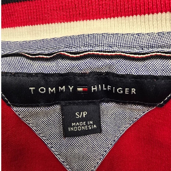 Tommy Hilfiger Red Knit Tops Bundle 2pcs Small coastal‎ Preppy Sporty  Casual - Picture 3 of 11